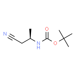 ChemSpider 2D Image | 2-Methyl-2-propanyl [(2R)-1-cyano-2-propanyl]carbamate | C9H16N2O2