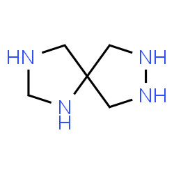 ChemSpider 2D Image | 1,3,7,8-Tetraazaspiro[4.4]nonane | C5H12N4