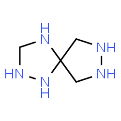 ChemSpider 2D Image | 1,2,4,7,8-Pentaazaspiro[4.4]nonane | C4H11N5