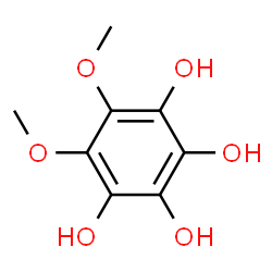 ChemSpider 2D Image | 5,6-Dimethoxy-1,2,3,4-benzenetetrol | C8H10O6