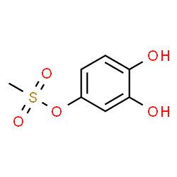 ChemSpider 2D Image | 3,4-Dihydroxyphenyl methanesulfonate | C7H8O5S