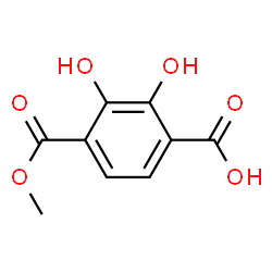 ChemSpider 2D Image | 2,3-Dihydroxy-4-(methoxycarbonyl)benzoic acid | C9H8O6