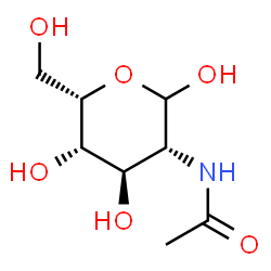 ChemSpider 2D Image | 2-Acetamido-2-deoxy-L-idopyranose | C8H15NO6