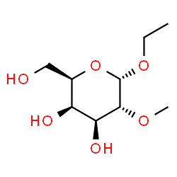 ChemSpider 2D Image | Ethyl 2-O-methyl-alpha-D-galactopyranoside | C9H18O6