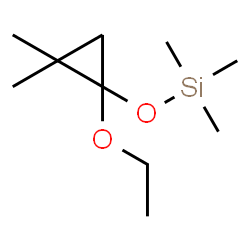 ChemSpider 2D Image | [(1-Ethoxy-2,2-dimethylcyclopropyl)oxy](trimethyl)silane | C10H22O2Si