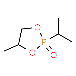 ChemSpider 2D Image | 2-Isopropyl-4-methyl-1,3,2-dioxaphospholane 2-oxide | C6H13O3P