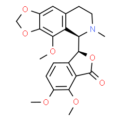 ChemSpider 2D Image | (-)-alpha-narcotine | C22H23NO7