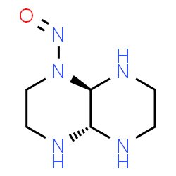 ChemSpider 2D Image | (4aR,8aR)-1-Nitrosodecahydropyrazino[2,3-b]pyrazine | C6H13N5O