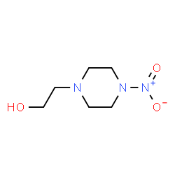 ChemSpider 2D Image | 2-(4-Nitro-1-piperazinyl)ethanol | C6H13N3O3
