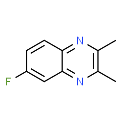 ChemSpider 2D Image | 6-Fluoro-2,3-dimethylquinoxaline | C10H9FN2