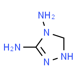 ChemSpider 2D Image | 1,5-Dihydro-4H-1,2,4-triazole-3,4-diamine | C2H7N5