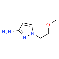 ChemSpider 2D Image | 1-(2-Methoxyethyl)-1H-pyrazol-3-amine | C6H11N3O
