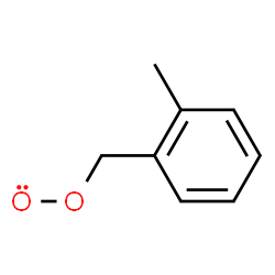 ChemSpider 2D Image | 1-($l^{1}-oxidanyloxymethyl)-2-methyl-benzene | C8H9O2
