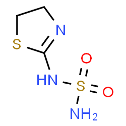 ChemSpider 2D Image | N-[(2z)-1,3-Thiazolidin-2-Ylidene]sulfamide | C3H7N3O2S2