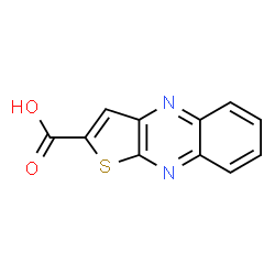 ChemSpider 2D Image | Thieno[2,3-b]quinoxaline-2-carboxylic acid | C11H6N2O2S