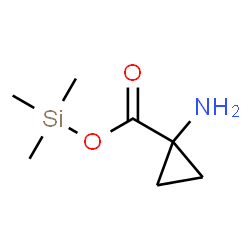 ChemSpider 2D Image | Trimethylsilyl 1-aminocyclopropanecarboxylate | C7H15NO2Si