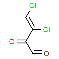 ChemSpider 2D Image | (3Z)-3,4-Dichloro-2-oxo-3-butenal | C4H2Cl2O2