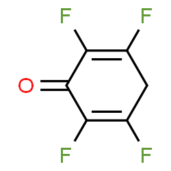 ChemSpider 2D Image | 2,3,5,6-Tetrafluoro-2,5-cyclohexadien-1-one | C6H2F4O