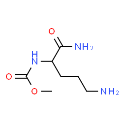 ChemSpider 2D Image | N~2~-(Methoxycarbonyl)ornithinamide | C7H15N3O3