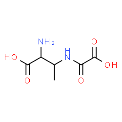 ChemSpider 2D Image | 2-Amino-3-[(carboxycarbonyl)amino]butanoic acid | C6H10N2O5