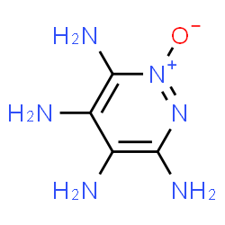 ChemSpider 2D Image | 1-oxidopyridazin-1-ium-3,4,5,6-tetramine | C4H8N6O