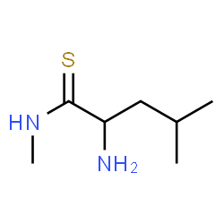 ChemSpider 2D Image | 2-Amino-N,4-dimethylpentanethioamide | C7H16N2S