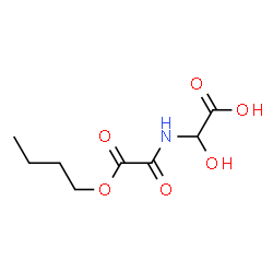 ChemSpider 2D Image | {[Butoxy(oxo)acetyl]amino}(hydroxy)acetic acid | C8H13NO6