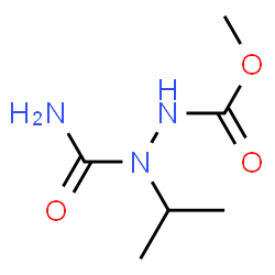 ChemSpider 2D Image | Methyl 2-carbamoyl-2-isopropylhydrazinecarboxylate | C6H13N3O3