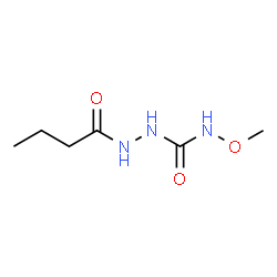 ChemSpider 2D Image | 2-Butyryl-N-methoxyhydrazinecarboxamide | C6H13N3O3