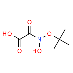 ChemSpider 2D Image | {Hydroxy[(2-methyl-2-propanyl)oxy]amino}(oxo)acetic acid | C6H11NO5