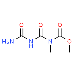 ChemSpider 2D Image | Methyl (carbamoylcarbamoyl)methylcarbamate | C5H9N3O4