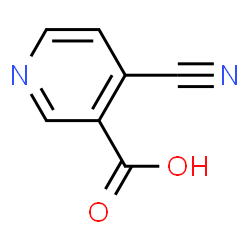 ChemSpider 2D Image | 4-Cyanonicotinic acid | C7H4N2O2