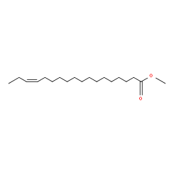 ChemSpider 2D Image | Methyl (15Z)-15-octadecenoate | C19H36O2