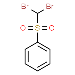 ChemSpider 2D Image | [(Dibromomethyl)sulfonyl]benzene | C7H6Br2O2S