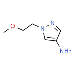 ChemSpider 2D Image | 1-(2-Methoxyethyl)-1H-pyrazol-4-amine | C6H11N3O