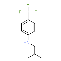 ChemSpider 2D Image | N-Isobutyl-4-(trifluoromethyl)aniline | C11H14F3N