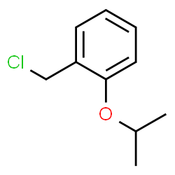 ChemSpider 2D Image | 1-(Chloromethyl)-2-isopropoxybenzene | C10H13ClO