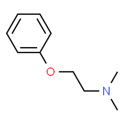 ChemSpider 2D Image | N,N-Dimethyl-2-phenoxyethanamine | C10H15NO