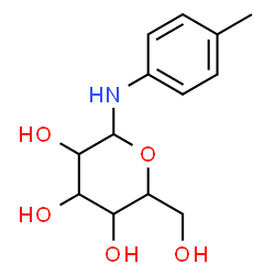 ChemSpider 2D Image | N-(4-Methylphenyl)hexopyranosylamine | C13H19NO5
