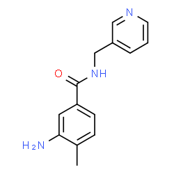 ChemSpider 2D Image | 3-Amino-4-methyl-N-(3-pyridinylmethyl)benzamide | C14H15N3O