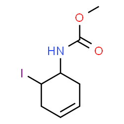 ChemSpider 2D Image | Methyl (6-iodo-3-cyclohexen-1-yl)carbamate | C8H12INO2