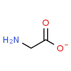 ChemSpider 2D Image | glycine anion | C2H4NO2