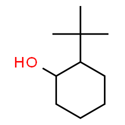 ChemSpider 2D Image | 2-Tert-Butylcyclohexanol | C10H20O