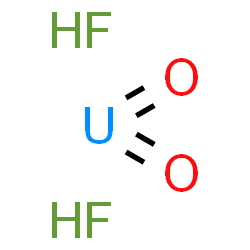 ChemSpider 2D Image | Dioxouranium dihydrofluoride | H2F2O2U