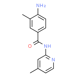 ChemSpider 2D Image | 4-Amino-3-methyl-N-(4-methyl-2-pyridinyl)benzamide | C14H15N3O