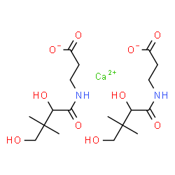 ChemSpider 2D Image | Calcium Pantothenate | C18H32CaN2O10