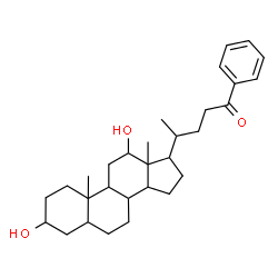ChemSpider 2D Image | 3,12-Dihydroxy-24-phenylcholan-24-one | C30H44O3