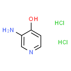 ChemSpider 2D Image | 3-Amino-4-pyridinol dihydrochloride | C5H8Cl2N2O