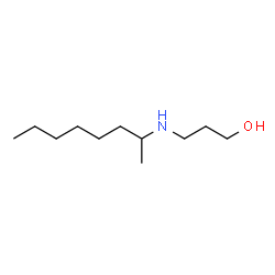 ChemSpider 2D Image | 3-(2-Octanylamino)-1-propanol | C11H25NO