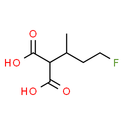 ChemSpider 2D Image | (4-Fluoro-2-butanyl)malonic acid | C7H11FO4